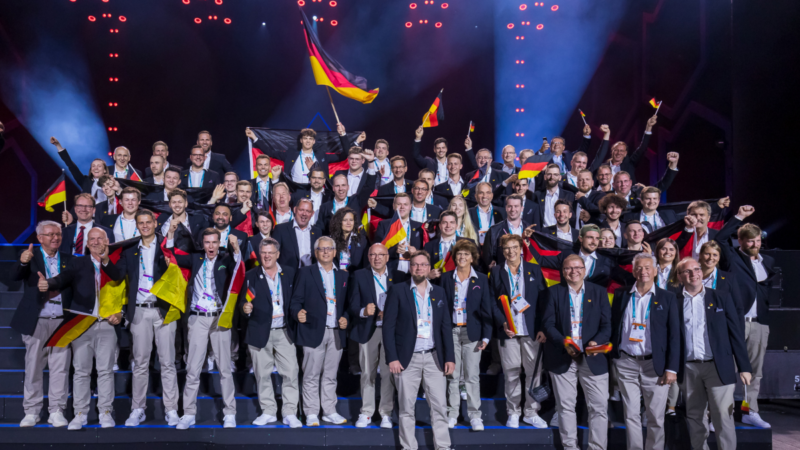 Großer Paukenschlag: Team Germany holt bei EM der Berufe in Danzig 5 x Gold, 9 x Silber, 1 x Bronze und 8 x Exzellenzmedaillen