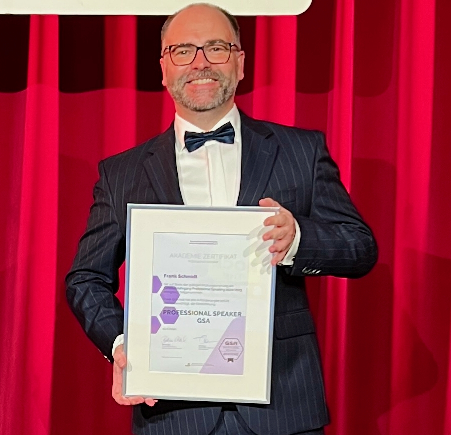 Frank Schmidt begeistert Prüfungskommission mit Zukunft