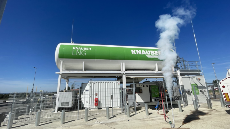 LNG-Tankstelle in Lutterberg eröffnet