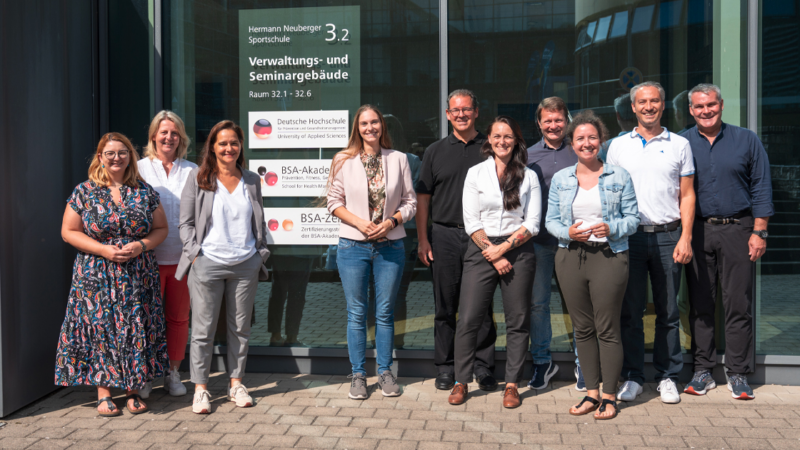 Mitglieder der SPD-Landtagsfraktion zu Besuch bei der DHfPG/BSA-Akademie