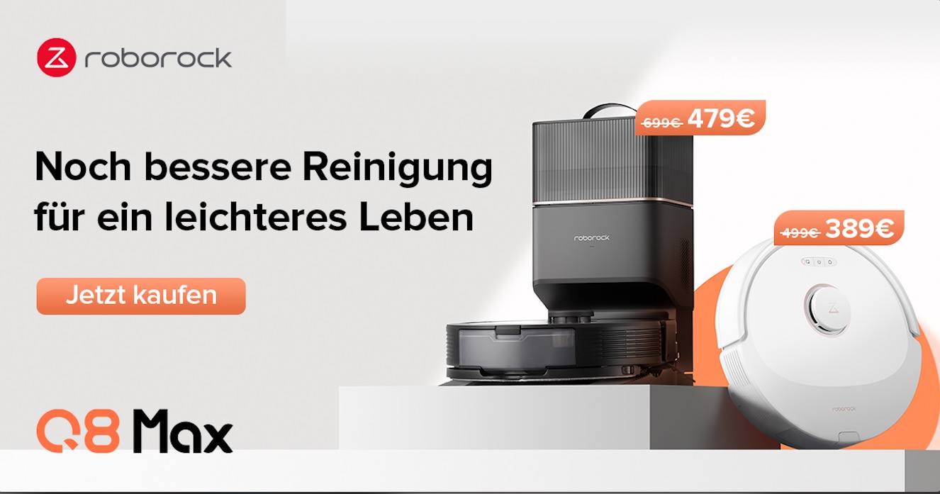 Roborock Q5 Pro & Q8 Max gehen in den Verkauf