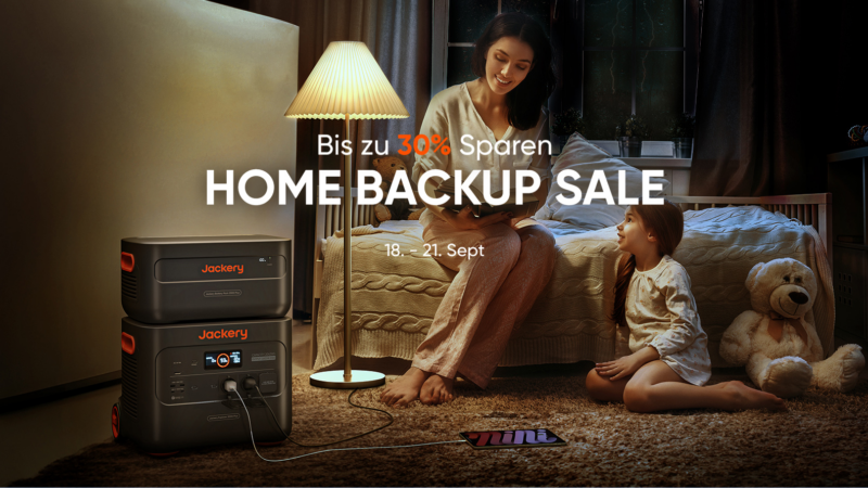 Jackery Home Backup Sale: Rabatt von bis zu 30 %