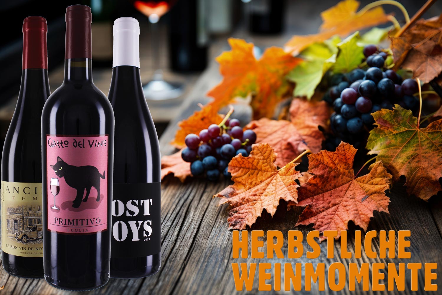 genuss7.de heißt den Herbst willkommen mit leckeren Wein