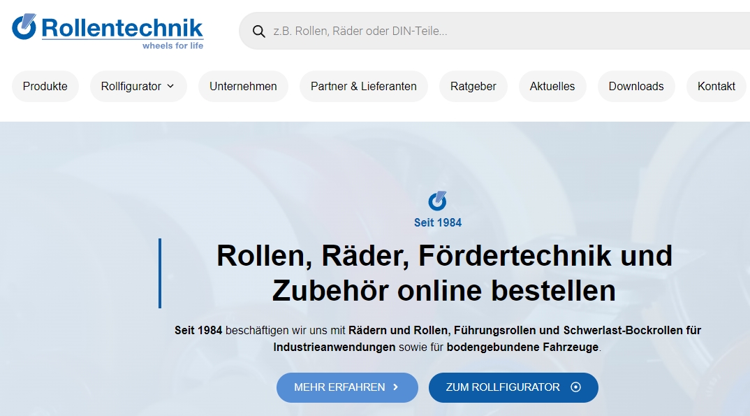 Relaunch der Unternehmens-Website