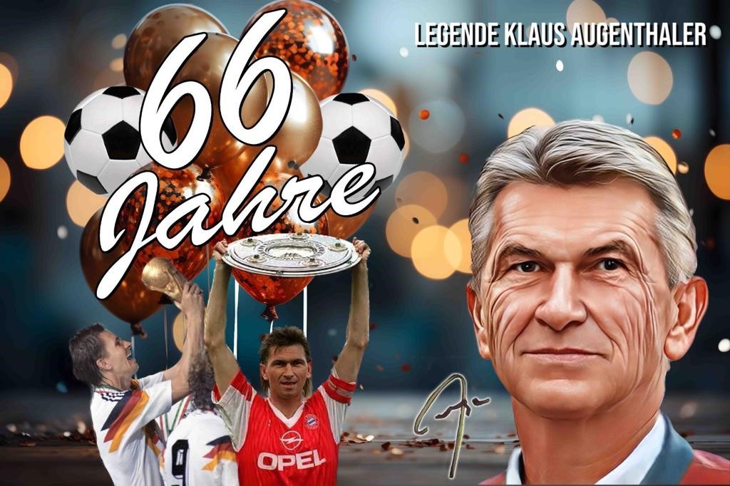 Eine Fußball-Legende wird 66 Jahre!