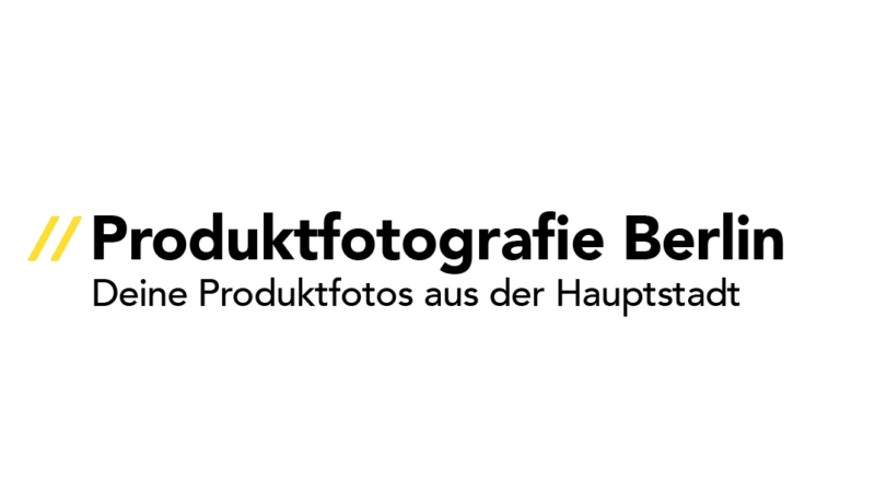 Produktfotografie-Berlin setzt ab sofort neue Maßstäbe
