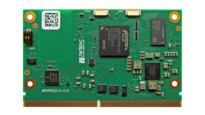 ARIES Embedded stellt SMARC®-kompatible SoM MRZG2LS und MRZV2LS vor