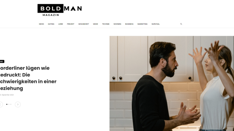 Boldman.de – Das neue Online-Magazin für den modernen Mann