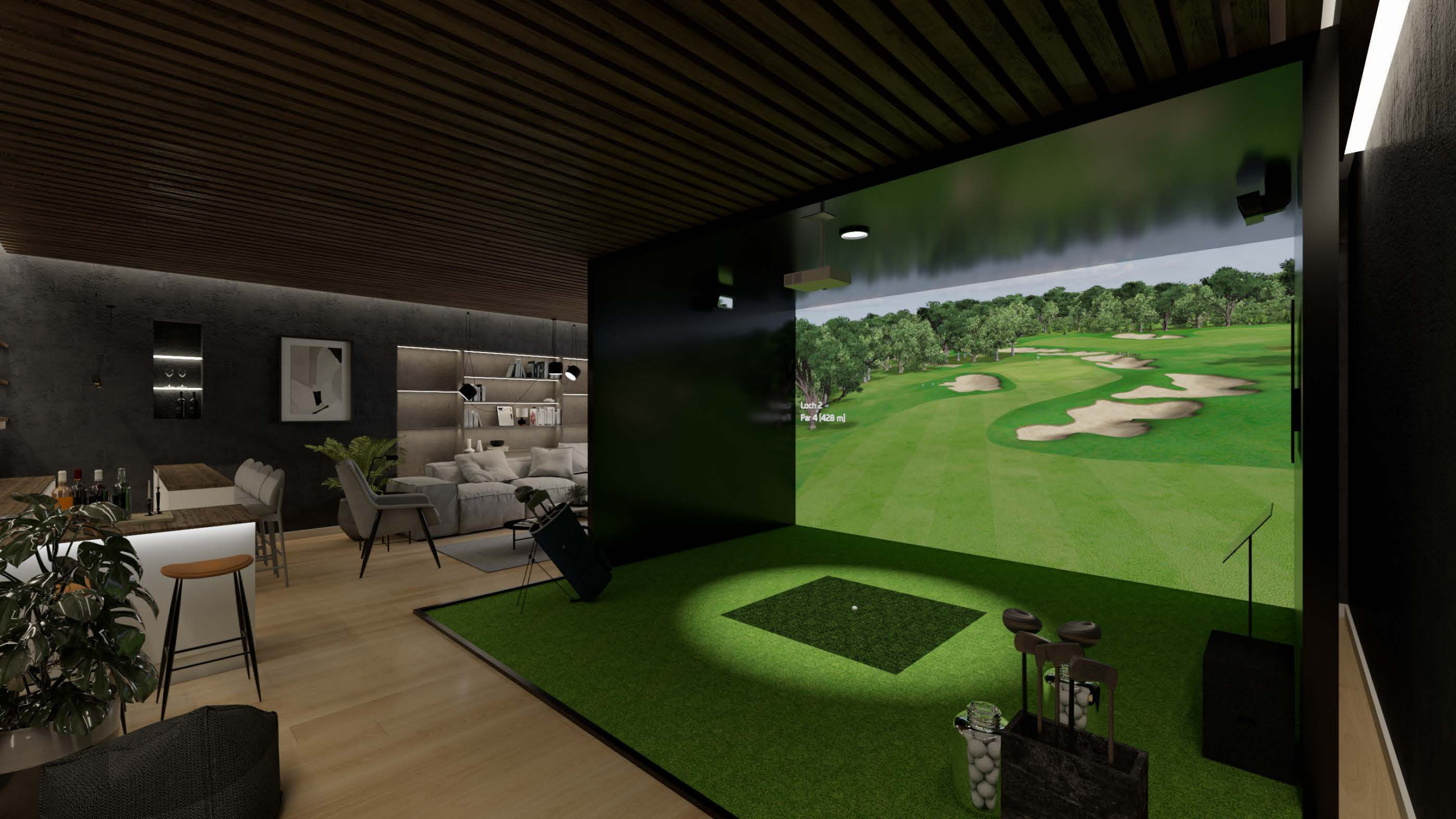 ARCADIA V2 Golfsimulator – Eine Revolution in der Golfbranche!