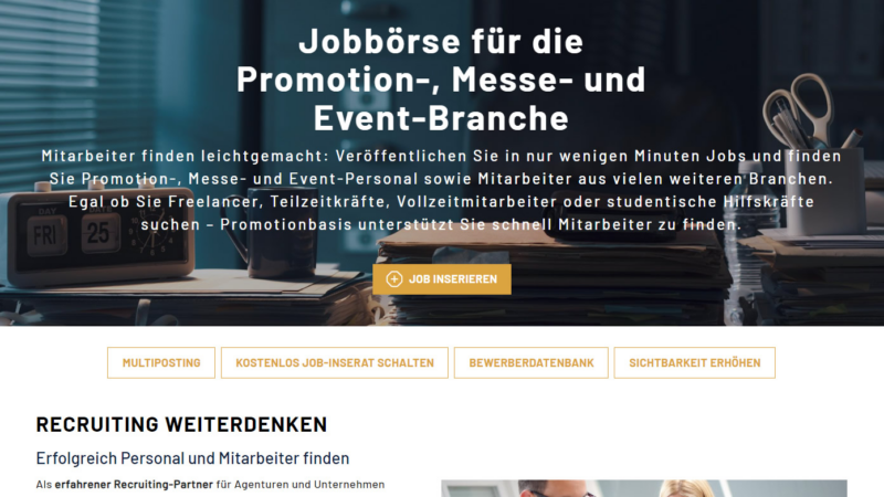 Neues Design und exklusive Rabattaktion bei Promotionbasis