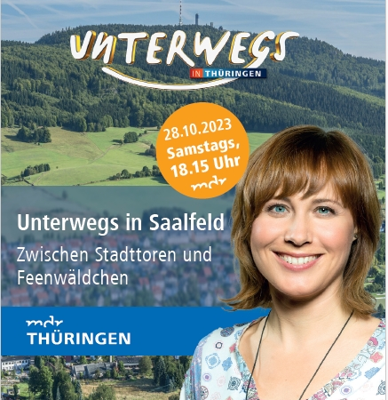 Mit dem MDR Thüringen unterwegs in Saalfeld