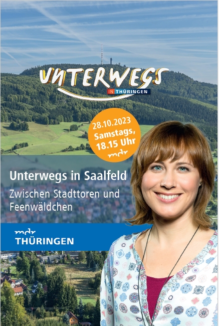 Mit dem MDR Thüringen unterwegs in Saalfeld