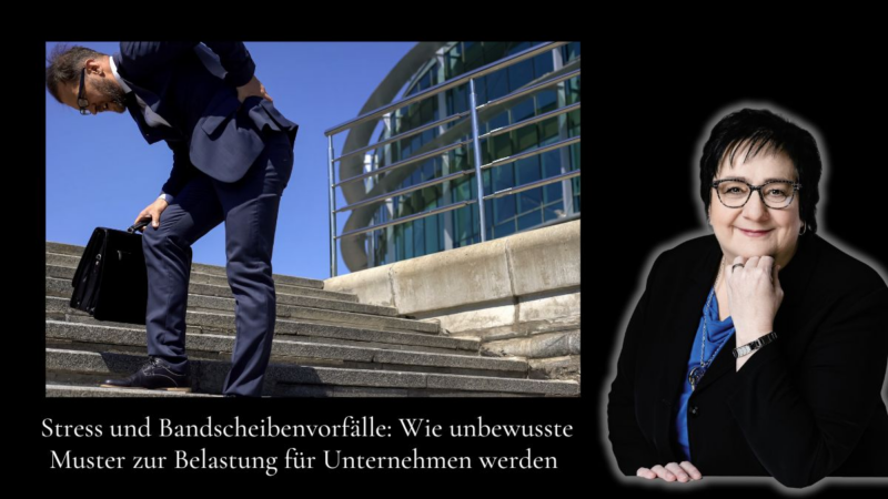 Kostenfaktor Bandscheibenvorfälle für Unternehmen