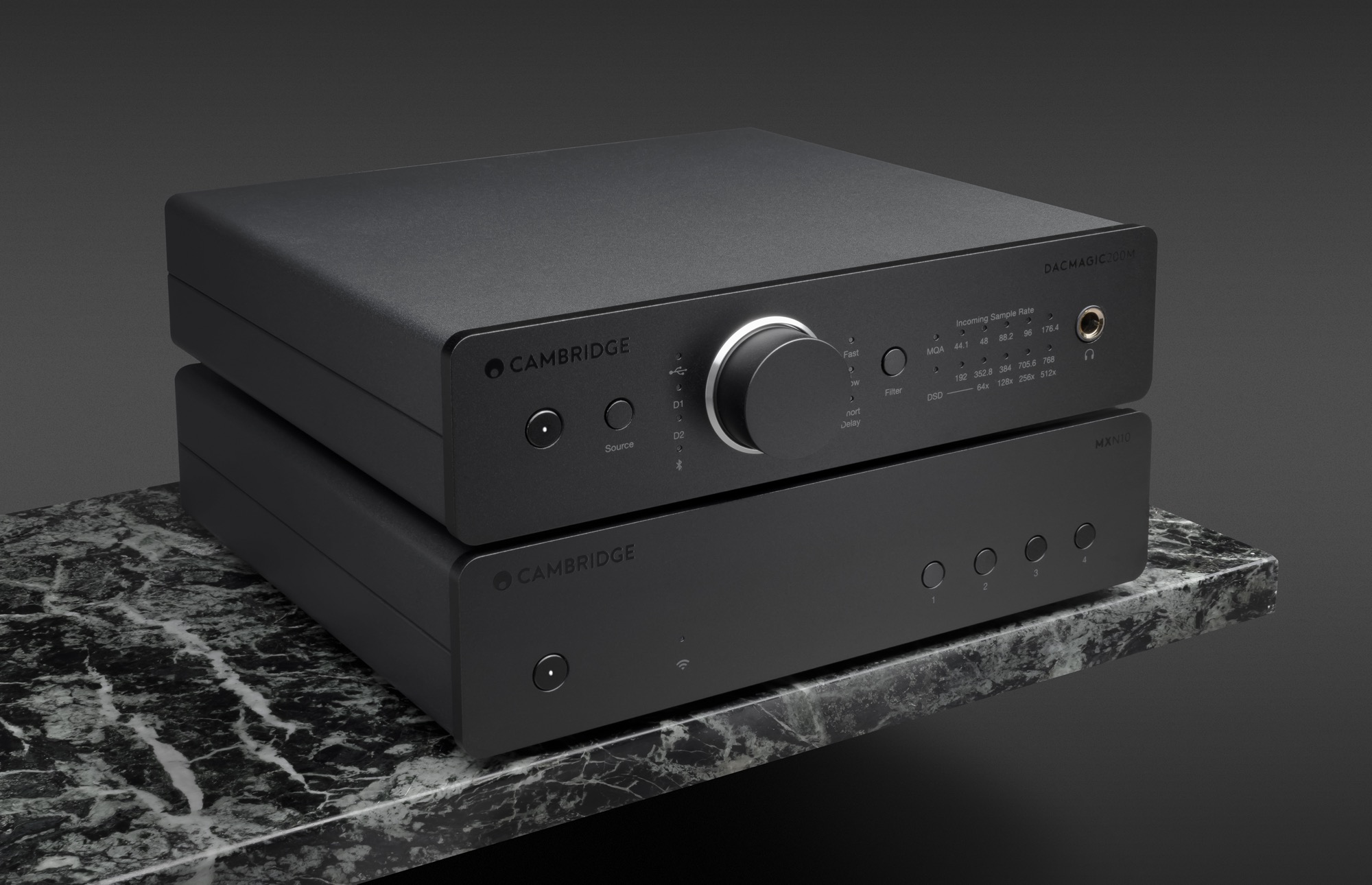 Kompakte Vielfalt mit schwarzer Magie – Cambridge Audio bringt MXN10 und DACMagic 200 als Black Edition