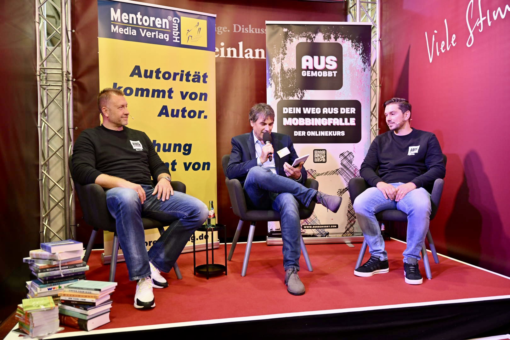 Kennenlernen, Live-Talks und Signierstunden auf der Frankfurter Buchmesse