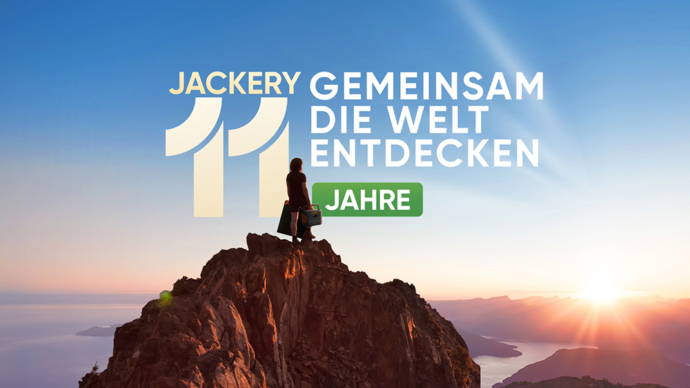 Jackery verteilt zu seinem 11. Geburtstag Geschenke