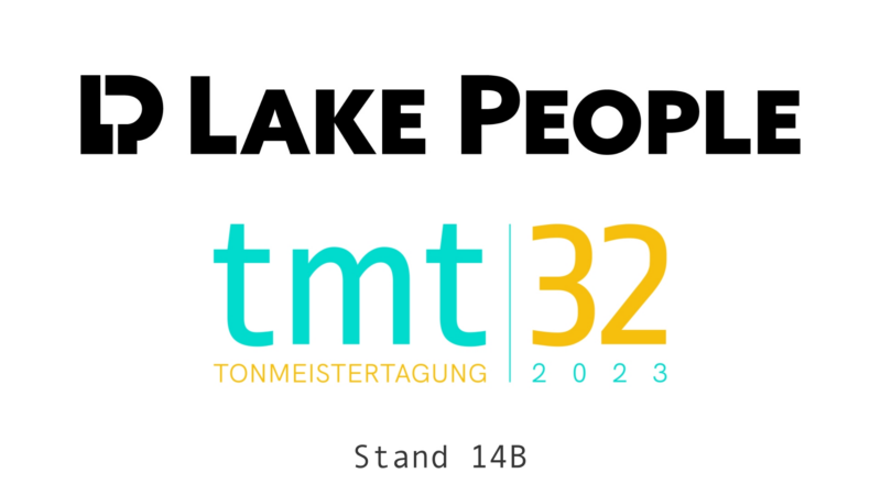 Lake People mit Monitorcontroller MC100 und Kopfhörerverstärkern der G-Serie auf der Tonmeistertagung 2023