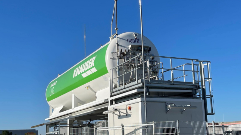 Eröffnung der LNG-Tankstelle in Mühldorf a. Inn