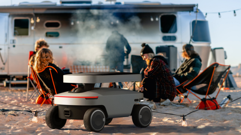 Jackery Solar Mars Bot mit intergrierter Speicherlösung