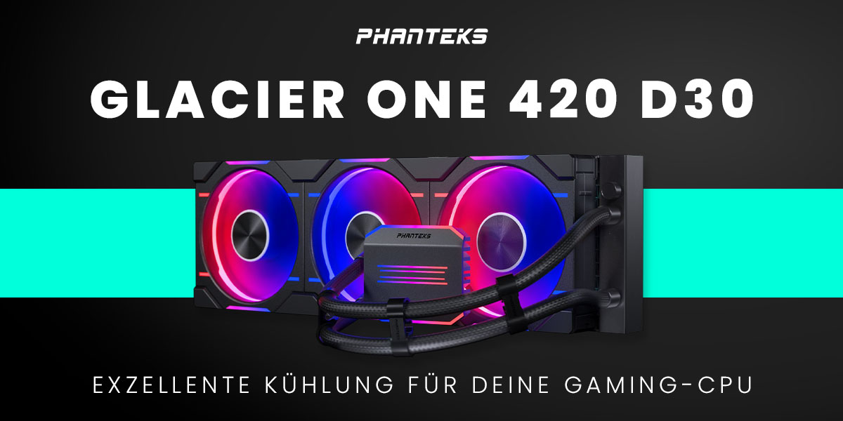 Phanteks Glacier One D30 420 AIOs