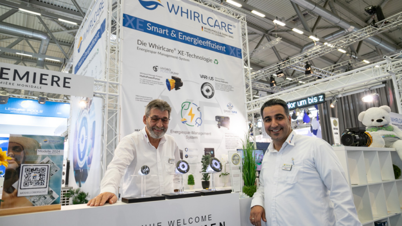 Whirlcare Industries GmbH auf der Aquanale in Köln