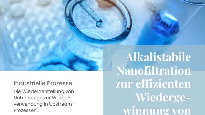 Vorstellung innovativer NanoPro Membranen auf der AQUATECH