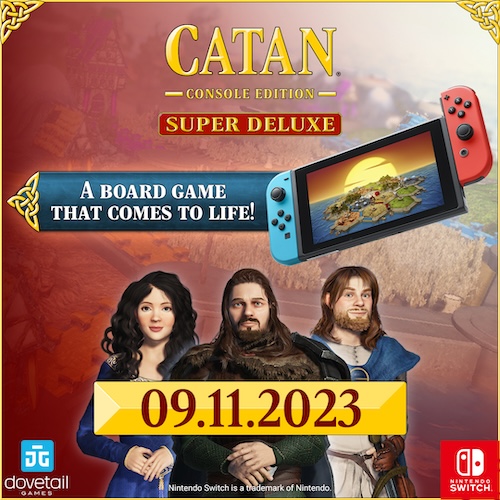 CATAN® – Console Edition ist jetzt für Nintendo Switch erschienen