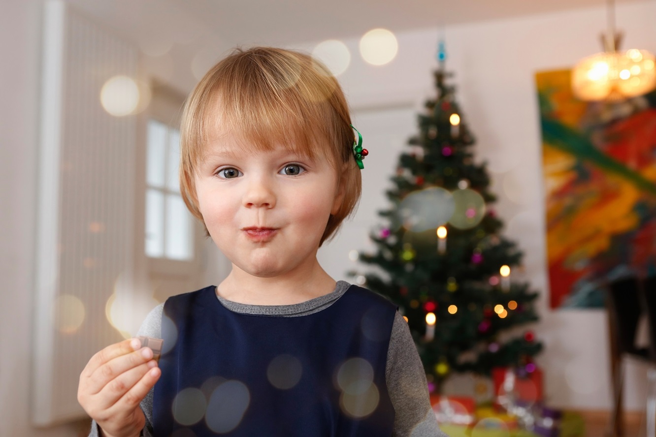 Vorfreude auf Weihnachten für alle Kinder