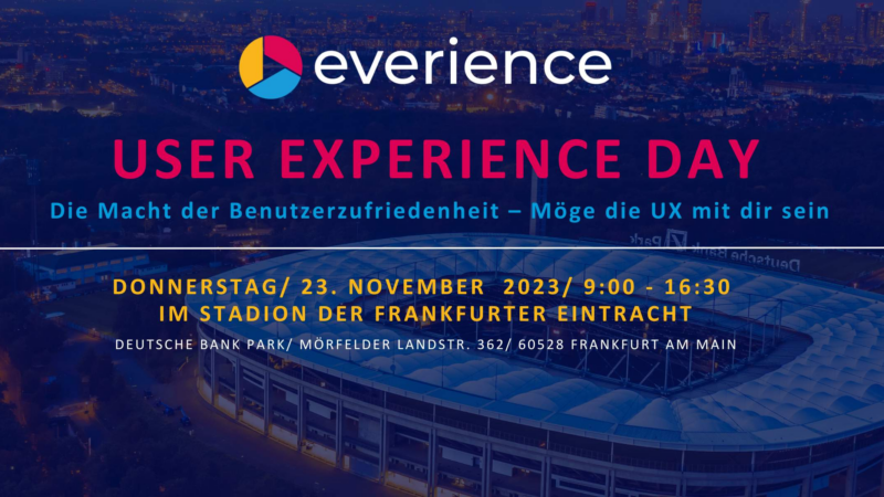 User Experience Day der Everience Germany GmbH