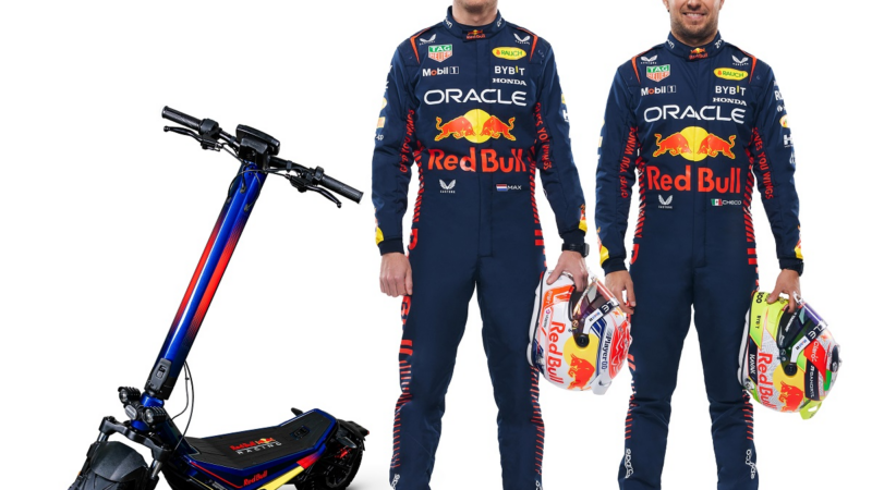 Die Bullen sind los: Das Top-Modell von Red Bull Racing E-Scooter ist jetzt erhältlich