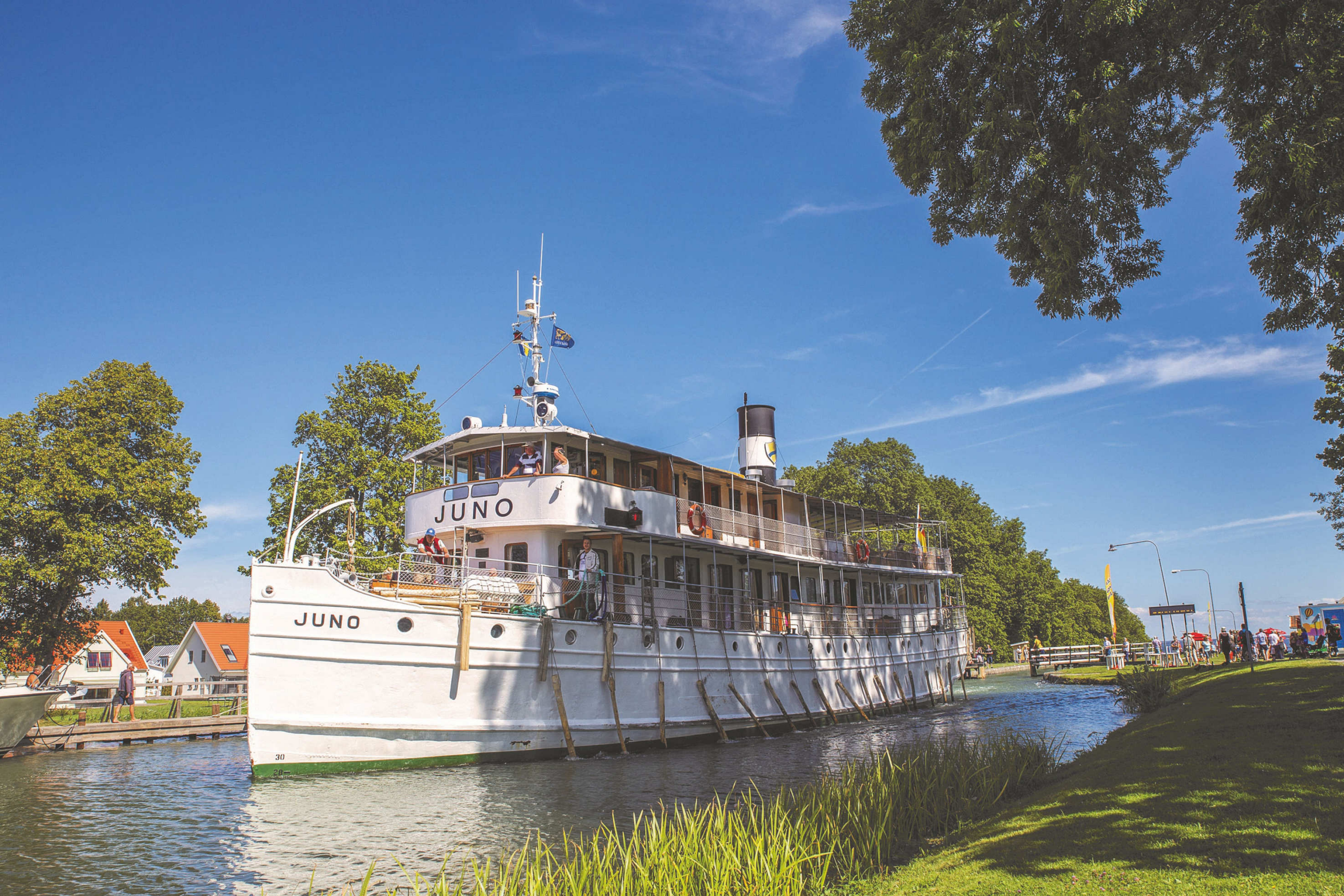 Jazzmusik und Entschleunigung pur: Mit dem Schiff durch Südschweden