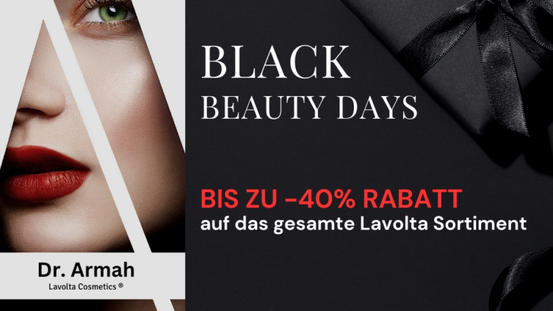 BLACK BEAUTY DAYS – bis zu -40% Rabatt