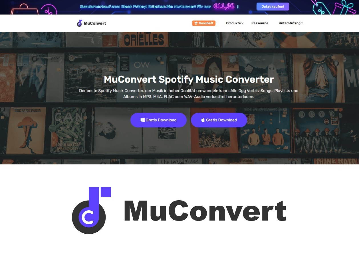 MuConvert Black Friday: Große Überraschungen im Angebot