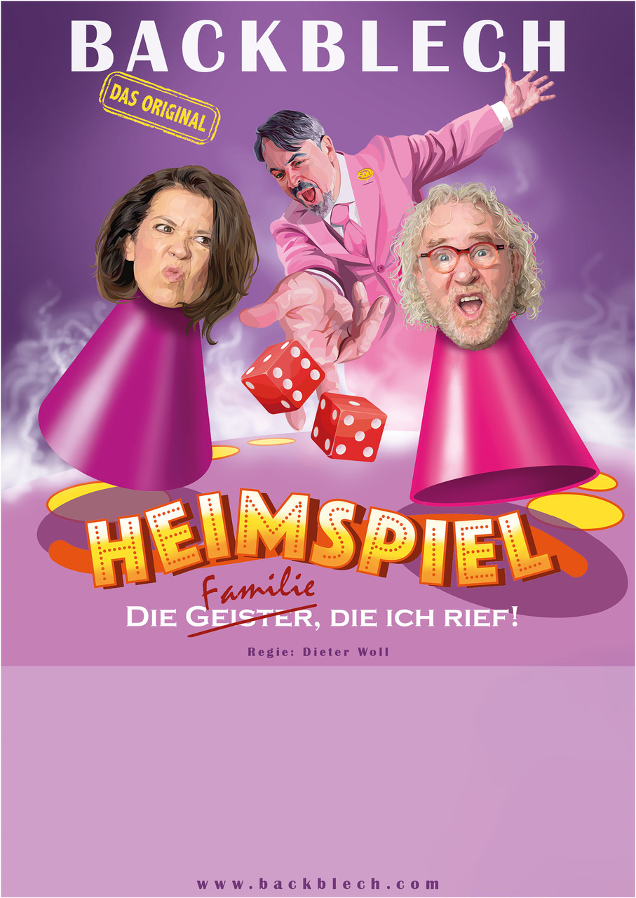 „Backblech – das Original“ Begeistert Stuttgart mit Neuem Comedy-Pop-Drama „Heimspiel-die Familie, die ich rief!“