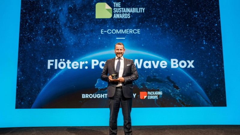 PaperWave Box gewinnt europäischen Verpackungspreis in der Kategorie E-Commerce