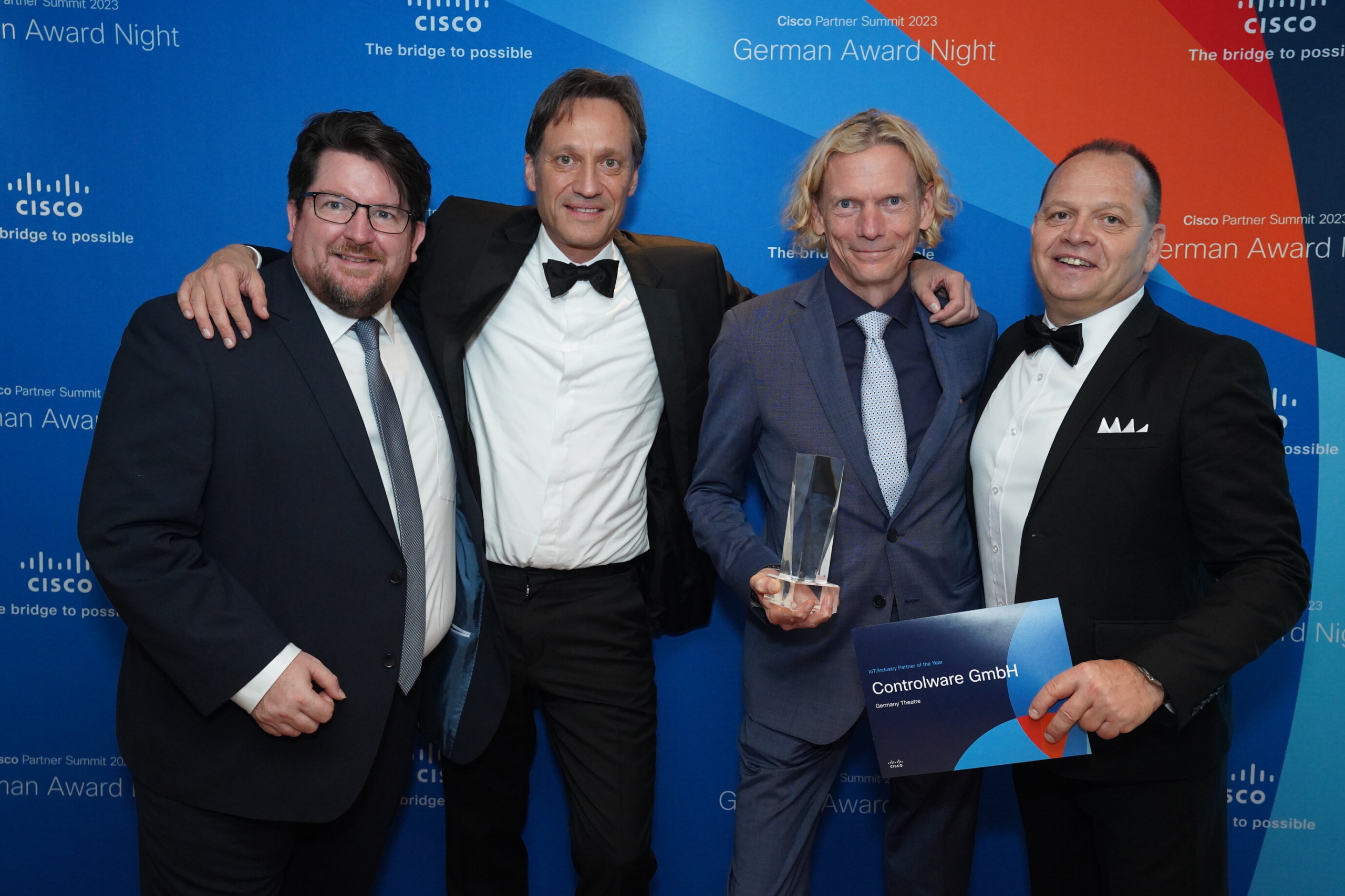 Controlware ist „IoT/Industry Partner of the Year 2023“ von Cisco Systems