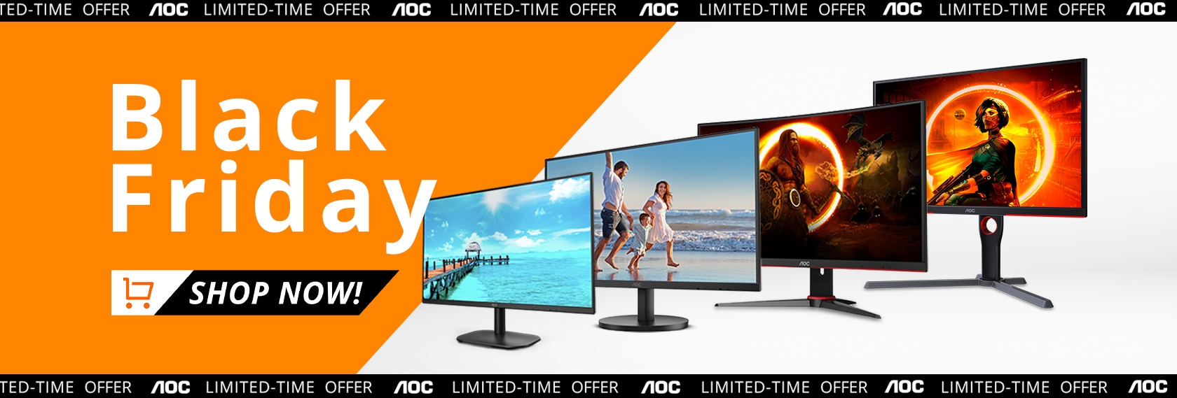 AOC und AGON by AOC kündigen Black-Friday-Deals an