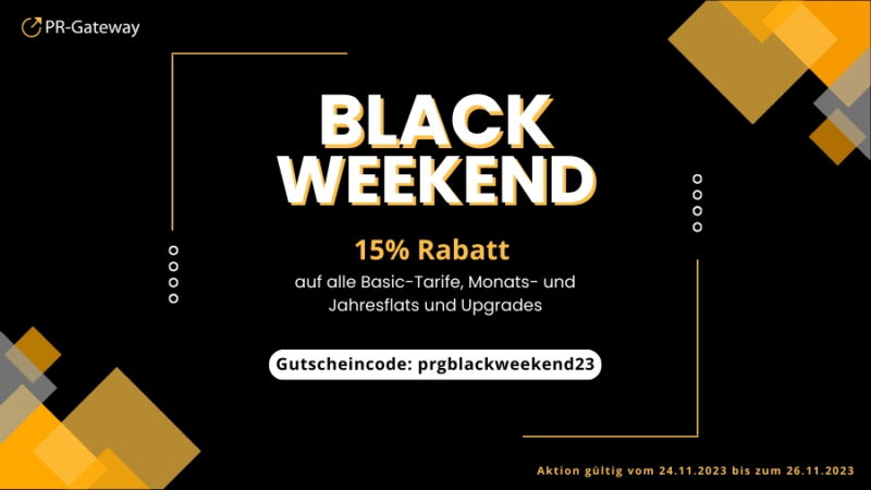 Online-Pressemitteilungen zum Black Friday: Der Schlüssel zur effektiven Kommunikation