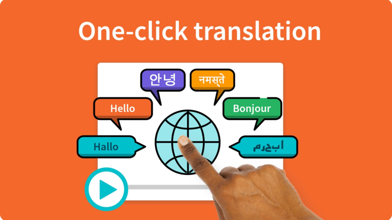 Sprachbarrieren überwinden mit One-Click Translation
