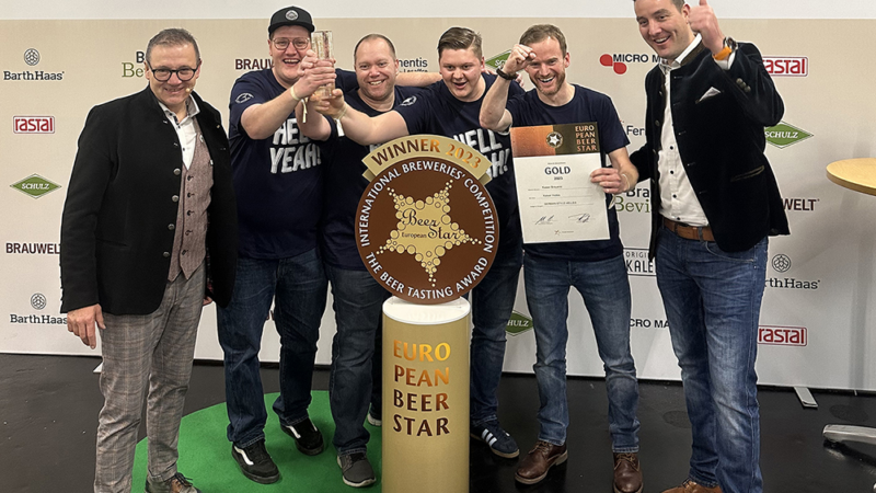 Kaiser Helles gewinnt European Beer Star 2023