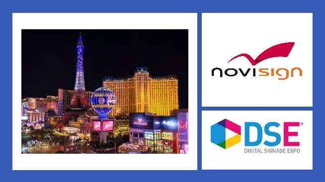 NOVISIGN IN LAS VEGAS BEI DSE 2023