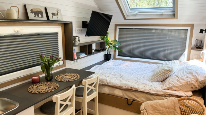 Neuheit: Mobiles Tiny House bietet noch mehr Flexibilität!