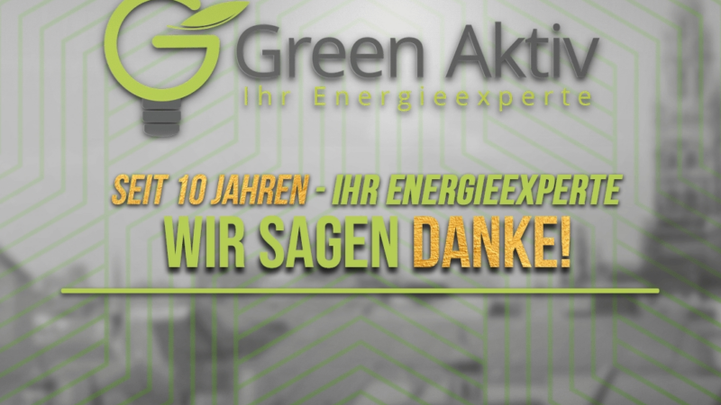 Dekade der Energie: die Erfolgsgeschichte von Green Aktiv