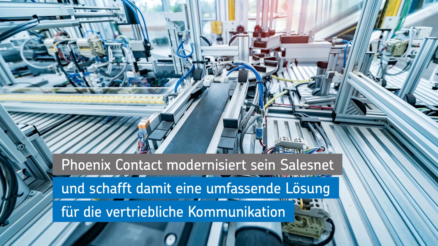 Phoenix Contact modernisiert sein Salesnet mit Net at Work