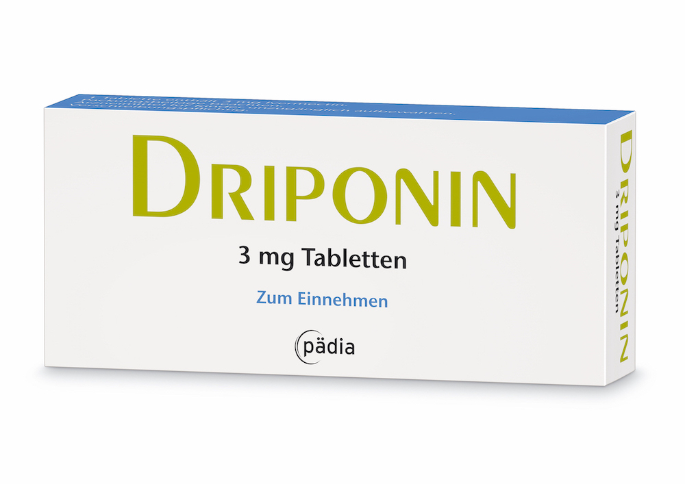 Driponin® von Pädia – jetzt in neuer Packungsgröße