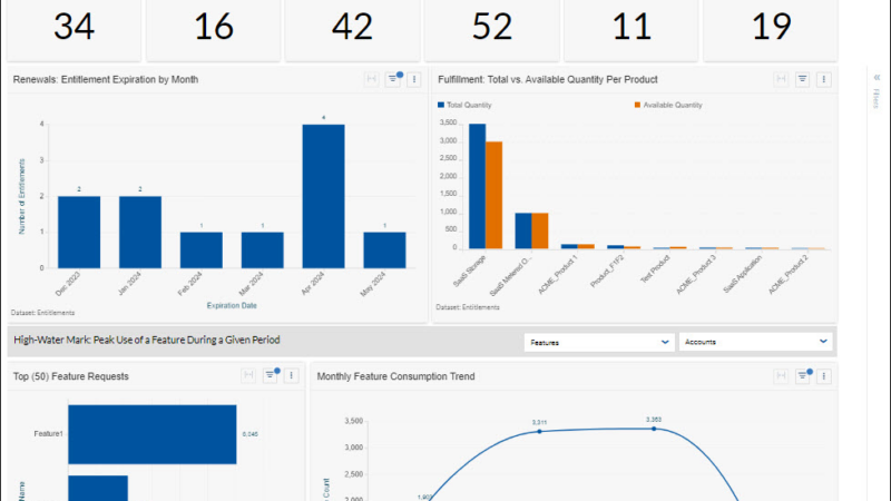 Revenera mit neuem Analytics Dashboard