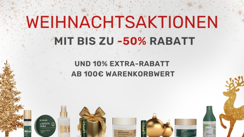 Lavolta Weihnachtsaktion bis zu 50%