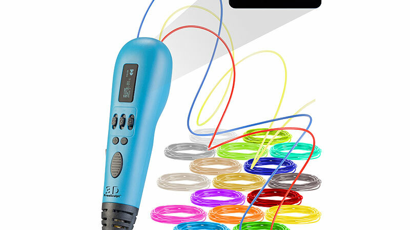 FreeSculpt 3D-Drucker-Stift 3D-free.color, Multi-Filament-System