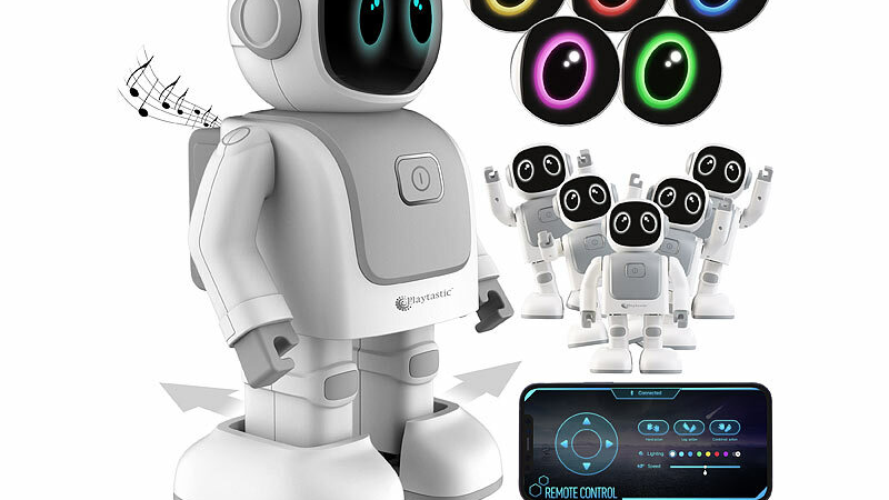 Playtastic App-programmierbarer Roboter, 130 Bewegungen