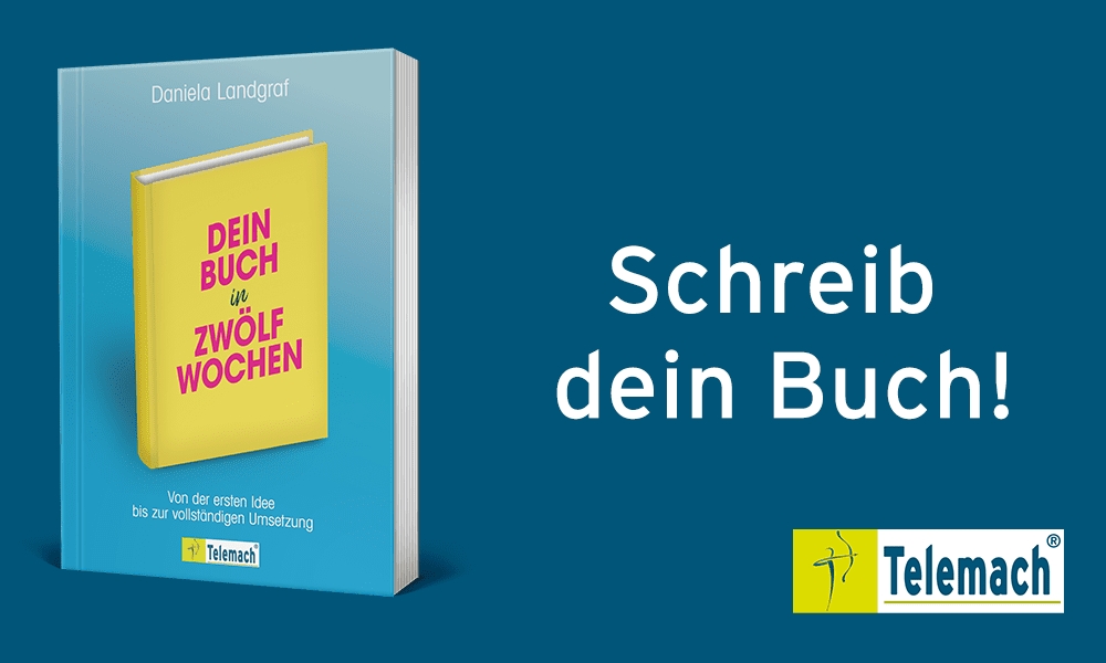 2024 ein eigens Buch schreiben? „Dein Buch in zwölf Wochen“ von Daniela Landgraf macht’s möglich.